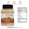 Pride of India ‚Äì 7 oz Ginger Minced Whole ‚Äì Gourmet Spice ‚Äì Rich in Antioxidant ‚Äì Potent Flavor - Great for Adding Flavor to Stir Fries & Sauc